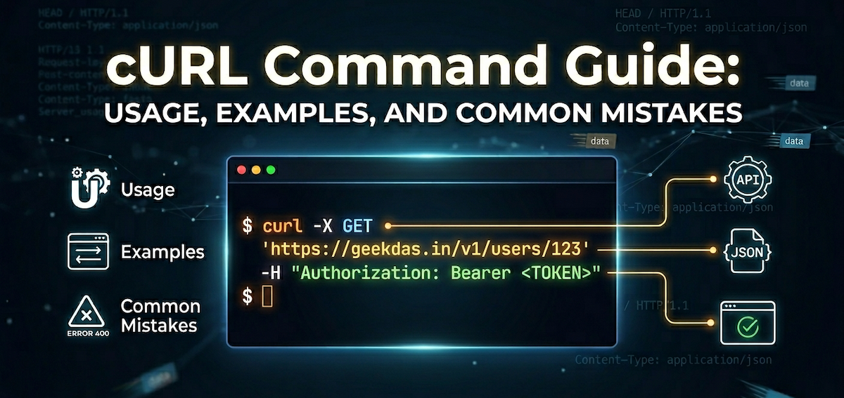 cURL Command Guide: Usage, Examples, and Common Mistakes